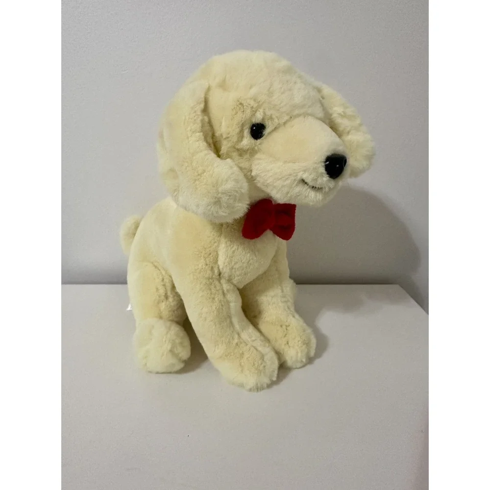 FAO Schwarz Puppy Dog Plush Golden Retriever Yellow Lab 10